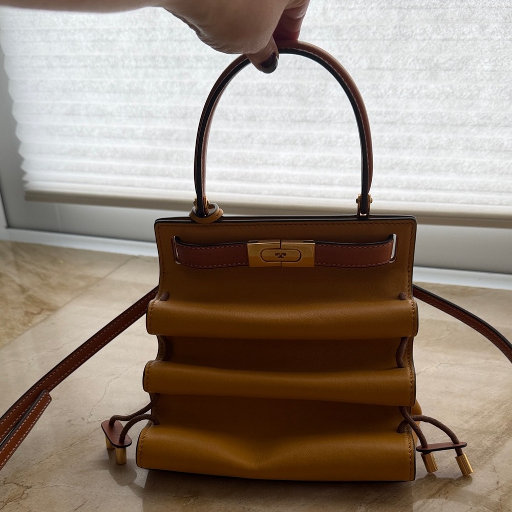 Tory Burch Lee Raziwill Accordion  Petite Bag